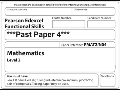 June 2019 - Pure <b>2</b> MS. . Functional skills maths level 2 past papers edexcel